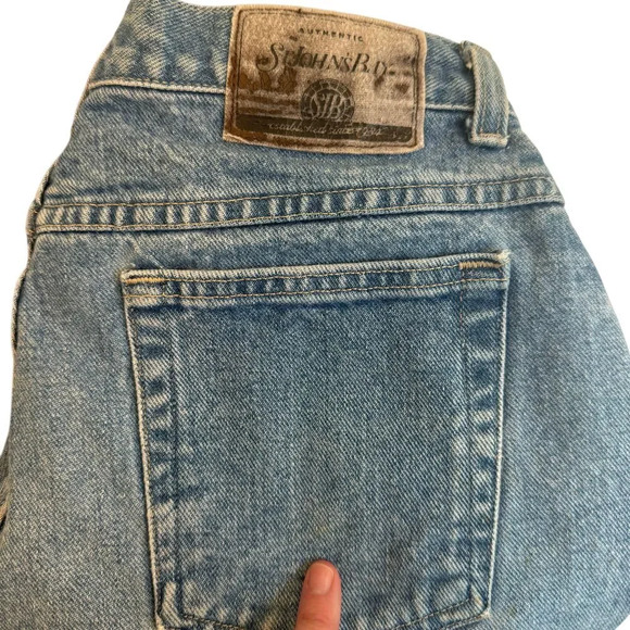 VINTAGE 90's St. John's Bay Relaxed Fit High Rise Mom Jeans Hipster Straight Leg - Picture 7 of 7